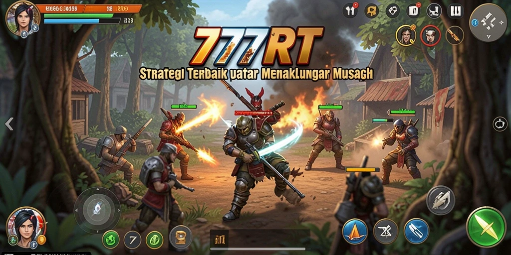 Tangkapan layar gameplay menampilkan aksi strategi yang mendebarkan.