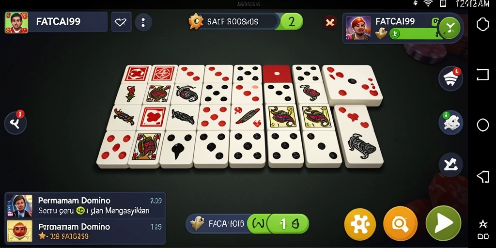 Screenshot gameplay FATCAI99 menunjukkan suasana permainan yang seru dan menarik.