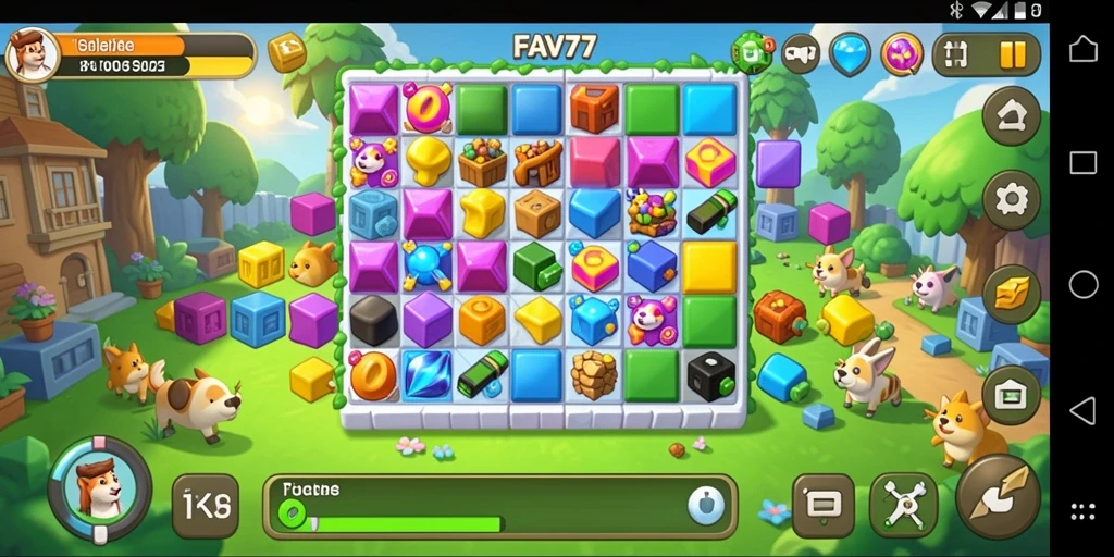 Screenshot FAV77 menampilkan gameplay yang menarik dan penuh tantangan.