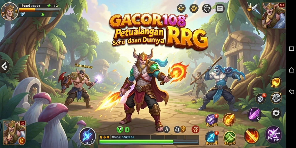 Gameplay RPG yang mendalam dan penuh petualangan.