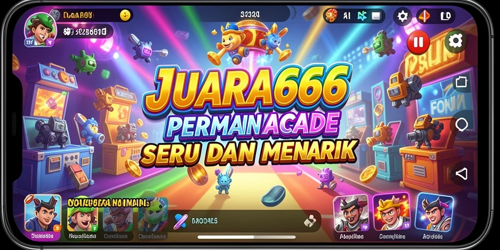 Screenshot JUARA666 yang menampilkan keseruan gameplay Arcade.
