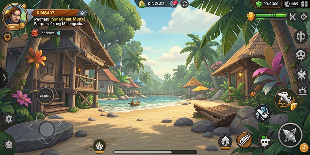 Screenshot gameplay KING403 menampilkan keseruan bermain dalam suasana santai.