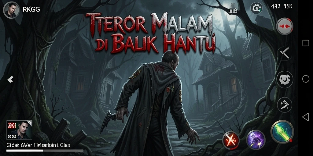 Gameplay menegangkan dengan suasana horor yang mencekam.