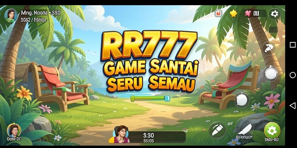 Tangkapan layar utama gameplay <strong>RR777</strong> dengan tampilan seru dan interaktif.