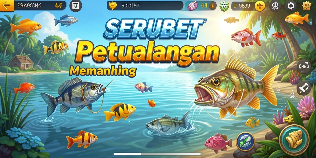 Tangkapan ikan yang luar biasa dalam gameplay SERUBET.