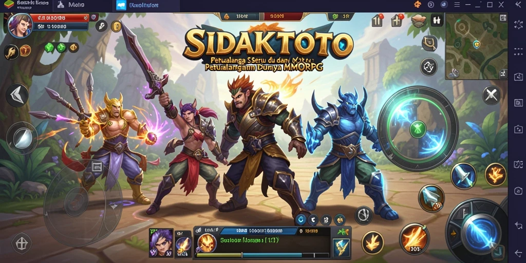 Tampilan gameplay seru dalam dunia <strong>SIDAKTOTO</strong> yang penuh petualangan.