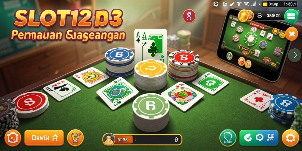 Screenshot utama SLOT123 menampilkan pemain yang menikmati permainan Gaple.